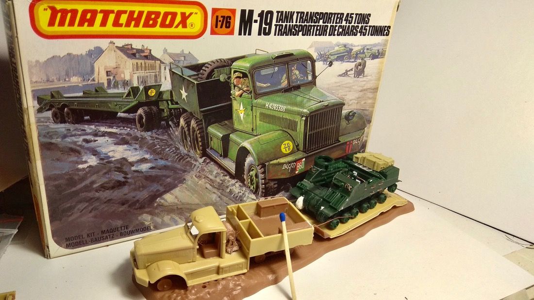 tank transporter model kit